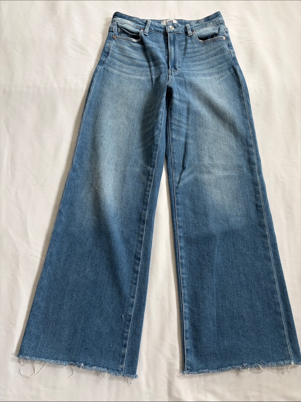 PAIGE Anessa Wide Leg High-Rise Jeans